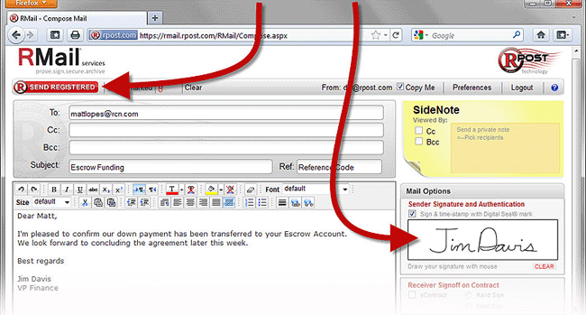 CertifiedEmailRMail