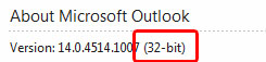 MicrosoftOutlook2010bit